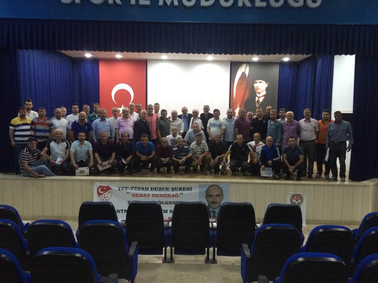Sedat DEMİRAĞ Seminerimizi Tamamladık
